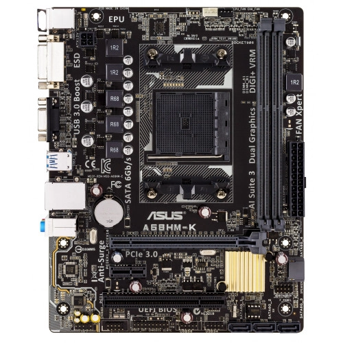 Мат. плата FM2 Asus A68HM-K - зображення 3