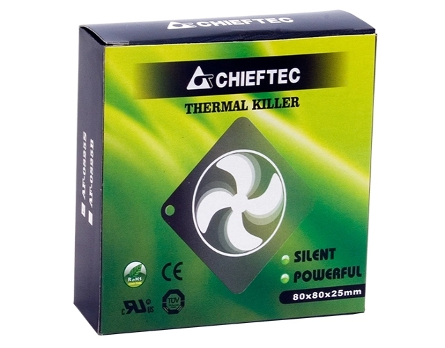 Вентилятор для корпусів 80 мм CHIEFTEC Thermal Killer (AF-0825S) - зображення 2