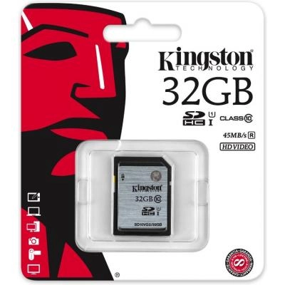 Secure Digital card 32 Gb Kingston class 10 UHS-I - зображення 3