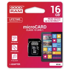 MicroSDHC 16 Gb Goodram class 10  UHS-I