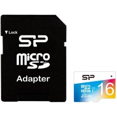 MicroSDHC 16 Gb SiliconPower class 10 UHS-I