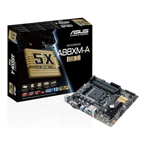 Мат. плата FM2 Asus A88XM-A\/USB3.1 - зображення 1