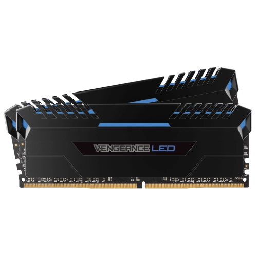 Пам'ять DDR4 RAM_32Gb (2x16Gb) 3000Mhz Corsair VENGEANCE LED (CMU32GX4M2C3000C15B) - зображення 1