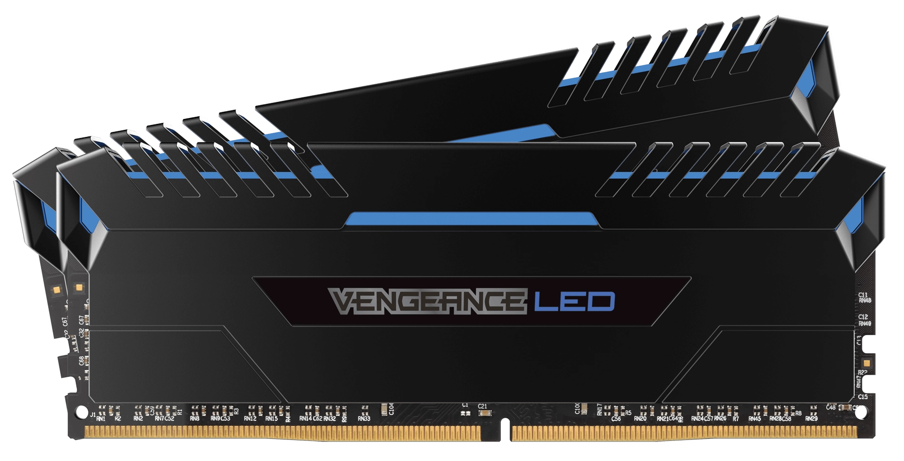 Пам'ять DDR4 RAM_32Gb (2x16Gb) 3000Mhz Corsair VENGEANCE LED (CMU32GX4M2C3000C15B) - зображення 1