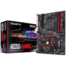 Мат. плата AM4 Gigabyte GA-AB350-Gaming - зображення 1