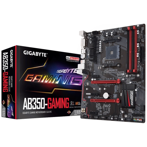 Мат. плата AM4 Gigabyte GA-AB350-Gaming - зображення 1
