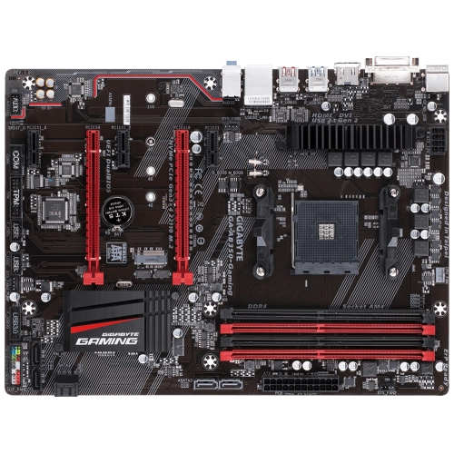 Мат. плата AM4 Gigabyte GA-AB350-Gaming - зображення 2