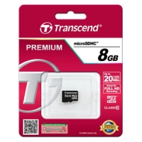 MicroSDHC 8 Gb Transcend class 10