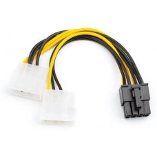 Кабель живлення Video power 8pin to 2molex Atcom