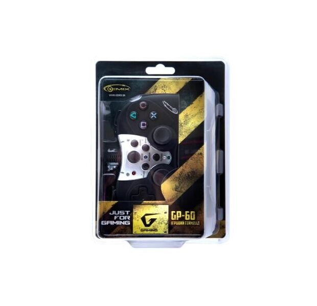 Геймпад GEMIX GP-60 black\/silver - зображення 4