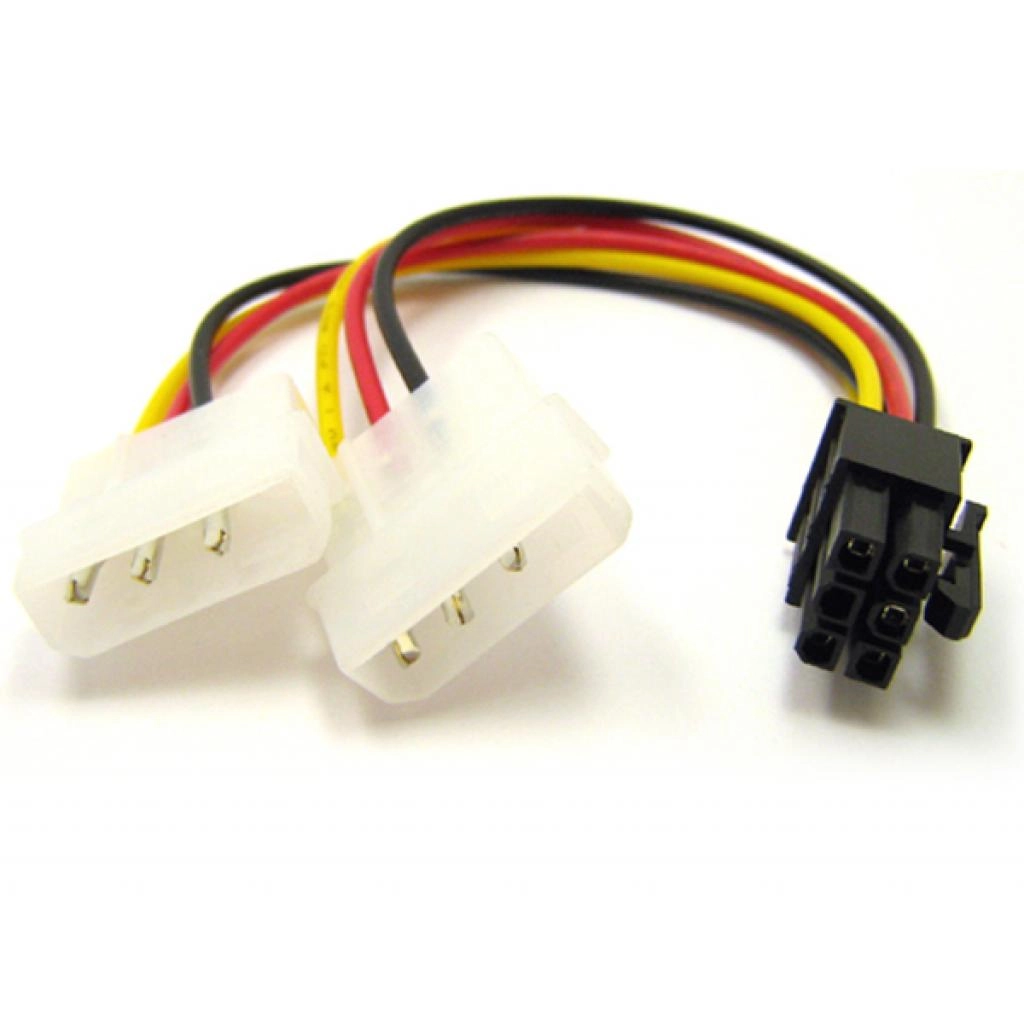 Кабель живлення Video power 6pin to 2molex Atcom - зображення 1