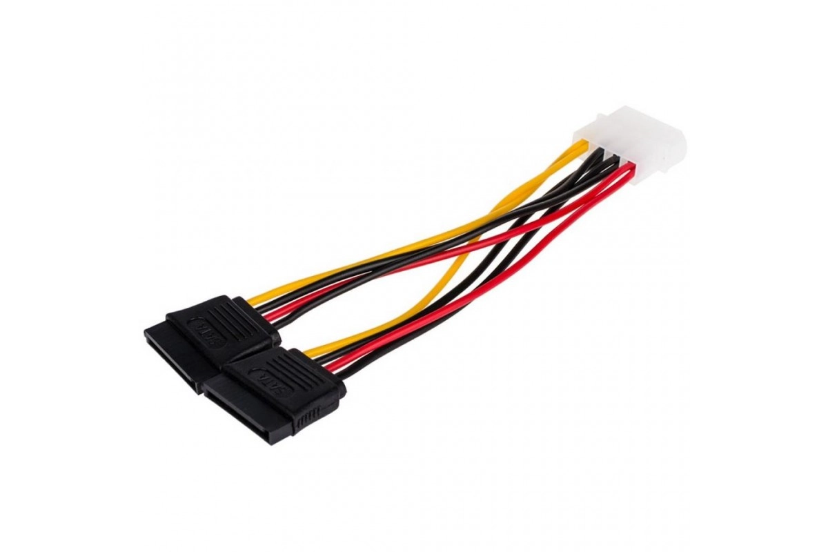 Кабель живлення Video power 6pin to 2molex Atcom - зображення 2