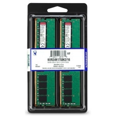 Пам'ять DDR4 RAM_16Gb (2x8Gb) 2400Mhz Kingston (KVR24N17S8K2/16)
