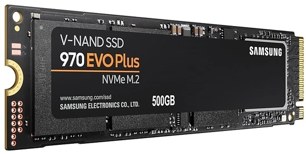 Накопичувач SSD NVMe M.2 500GB Samsung 970 EVO Plus (MZ-V7S500BW) - зображення 1