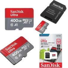 MicroSDXC 400 Gb SANDISK Ultra A1 class 10