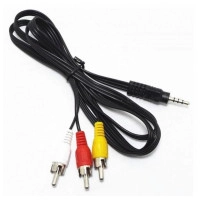 Кабель DC3.5 (M) to 3xRCA (M) 1.8m