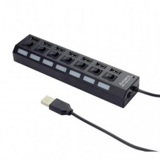 Концентратор USB 2.0 Gembird UHB-U2P7-03