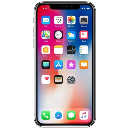 Смартфон Apple iPhone X 64Gb Silver - зображення 3