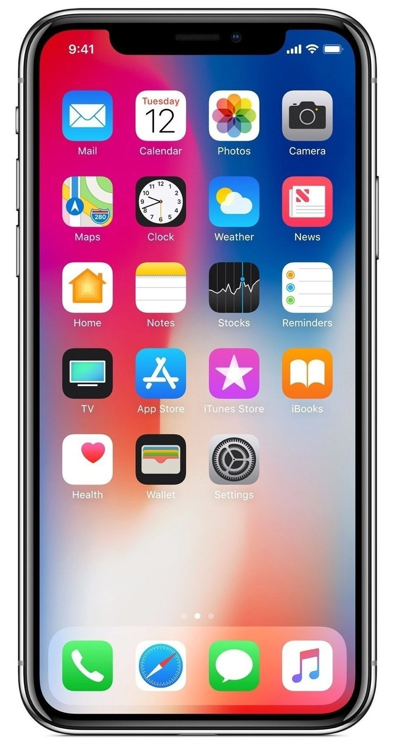 Смартфон Apple iPhone X 64Gb Silver - зображення 3