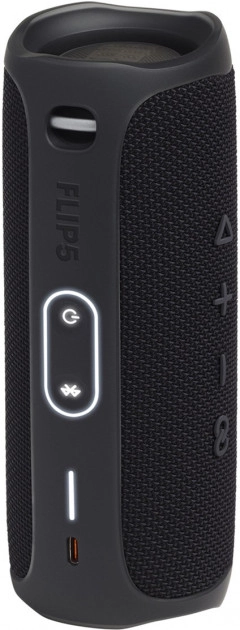 Колонка портативна JBL Flip 5 Black - зображення 2