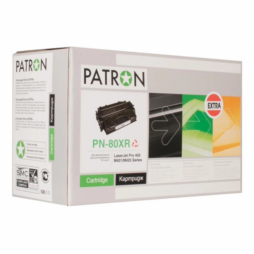 Картридж HP LJPro400 M401\/Pro400MFP (CF280X) PATRON Extra - зображення 1
