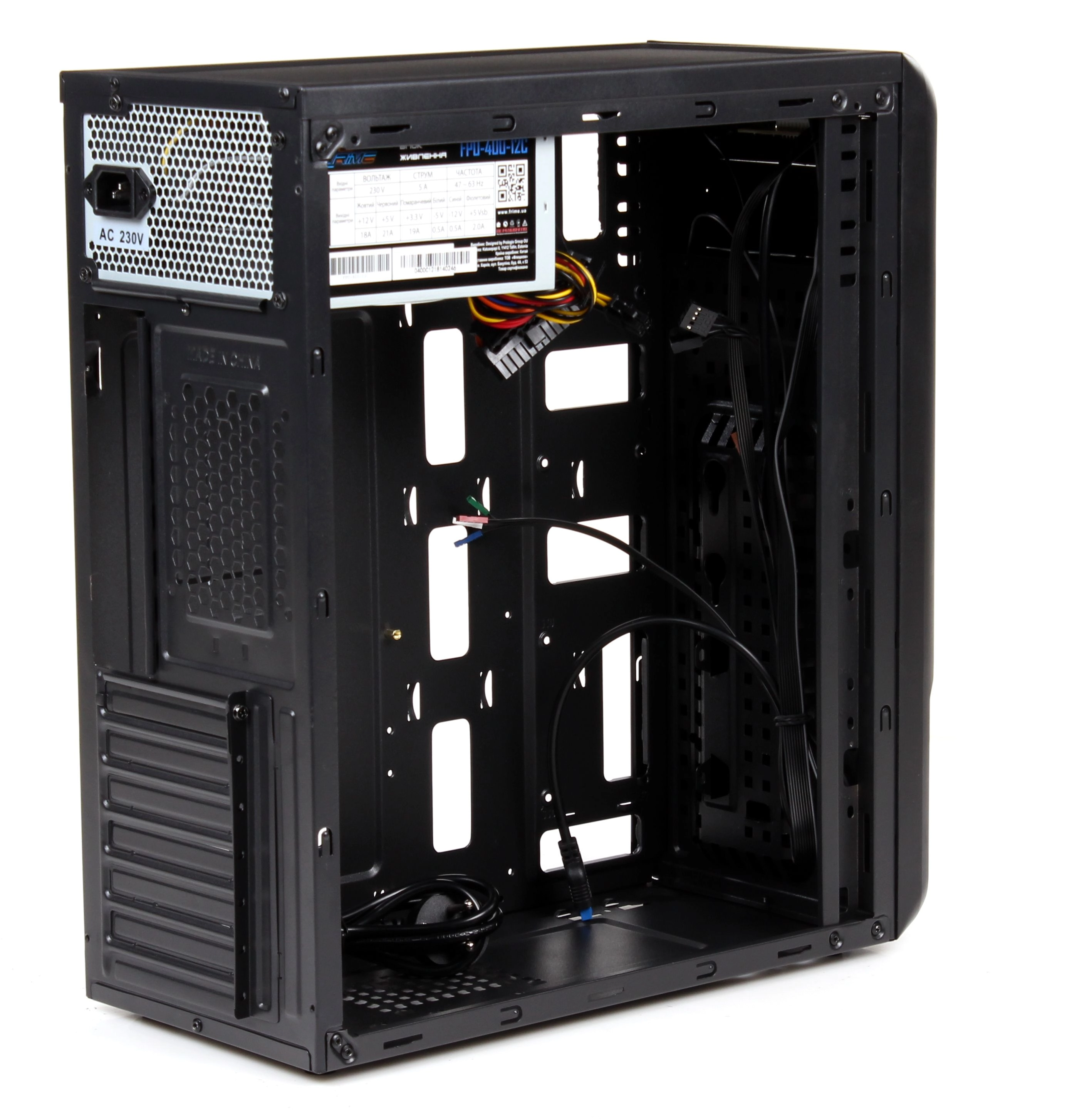 Корпус Frime FC-212B 400W (FC-212B-U3-FPO400-12) - зображення 4