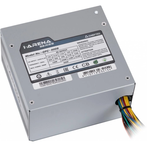 БЖ 600Вт Chieftec GPC-600S, iArena - зображення 2