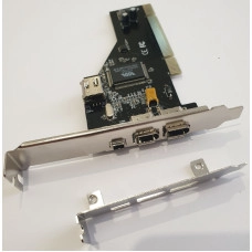 Контролер 1394 FireWire PCI for 3+1 ports MM-PCI-6306-01-HN01