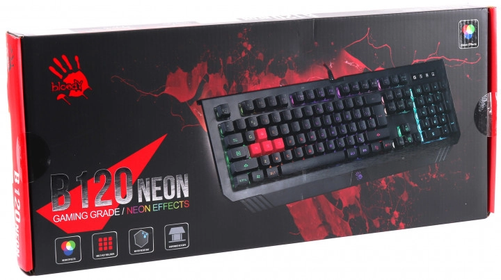 Клавіатура A4 Tech Bloody B120N - зображення 3