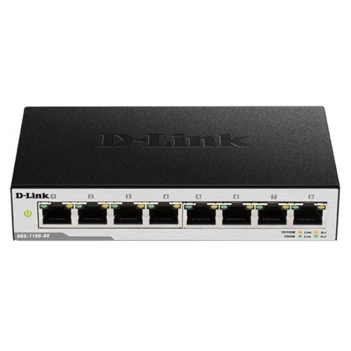 Комутатор Switch D-Link DGS-1100-08V2 - зображення 3