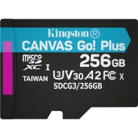 MicroSDXC 256 Gb Kingston Canvas Go! Plus class 10 UHS-I