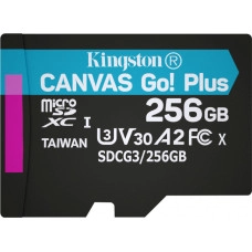 MicroSDXC 256 Gb Kingston Canvas Go! Plus class 10 UHS-I