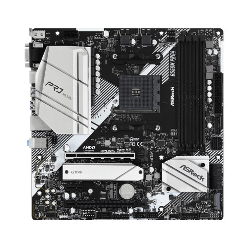 Мат. плата AM4 AsRock B550M Pro4 - зображення 2