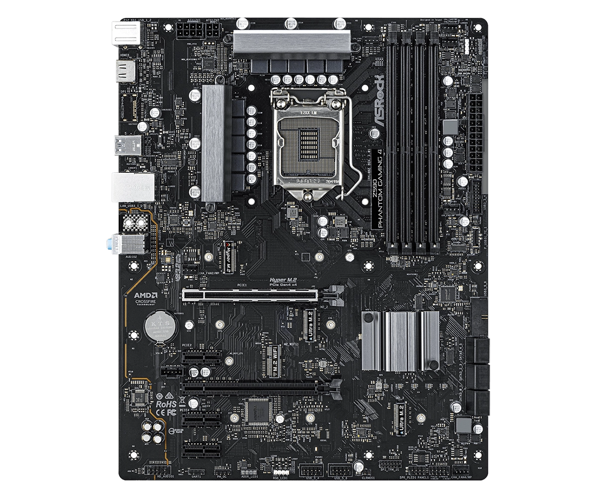 Мат. плата 1200 Asrock Z590 Phantom Gaming 4 - зображення 2