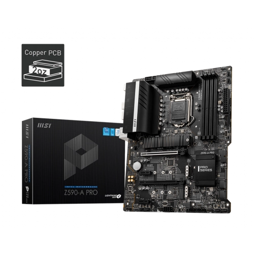 Мат. плата 1200 MSI Z590-A PRO - зображення 1