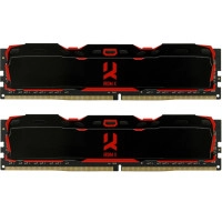Пам'ять DDR4 RAM_16Gb (2x8Gb) 3000Mhz Goodram Iridium X Black (IR-X3000D464L16S/16GDC)