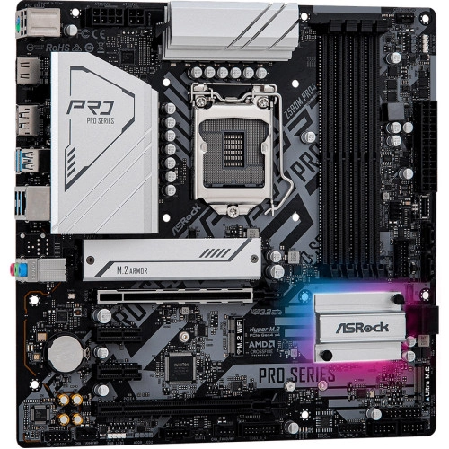 Мат. плата 1200 Asrock Z590M PRO4 - зображення 3