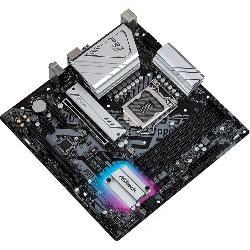 Мат. плата 1200 Asrock Z590M PRO4 - зображення 4