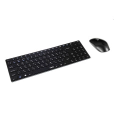 Клавіатура+мишка Rapoo 9300M Black - зображення 1