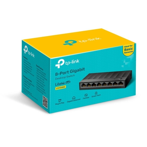 Комутатор Switch TP-Link LS1008G - зображення 4