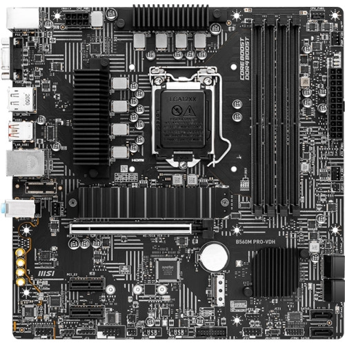 Мат. плата 1200 MSI B560M PRO-VDH - зображення 1
