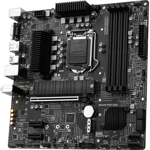 Мат. плата 1200 MSI B560M PRO-VDH - зображення 3