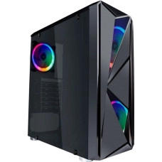Корпус 1stPlayer F4-3R1 Color LED Black