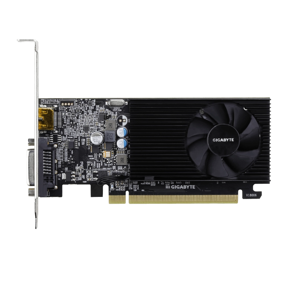 Відеокарта GeForce GT 1030 2 Gb DDR4, Gigabyte (GV-N1030D4-2GL) - зображення 1