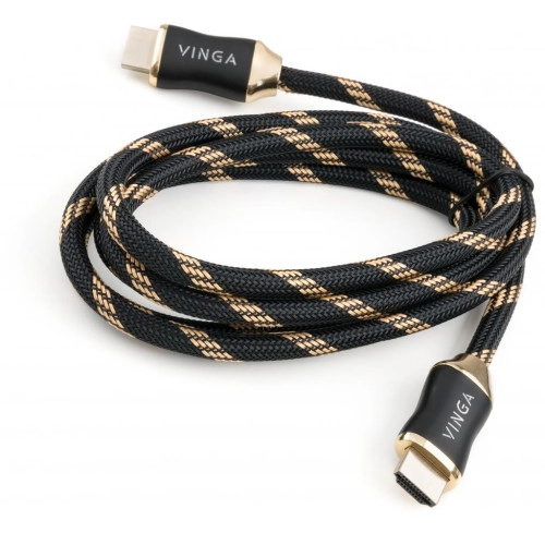 Кабель HDMI to HDMI, 1.0m, v2.0b HDR10 Vinga (VCPHDMI20BPR1) - зображення 2