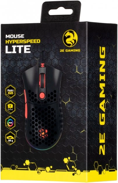 Мишка 2E Gaming HyperSpeed Lite RGB Black (2E-MGHSL-BK) - зображення 7