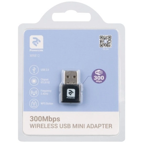 Мережева карта Wireless USB Wi-Fi 2E PowerLink WR812 - зображення 3
