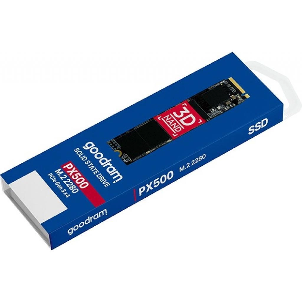 Накопичувач SSD NVMe M.2 256GB Goodram PX500 (SSDPR-PX500-256-80-G2) - зображення 3