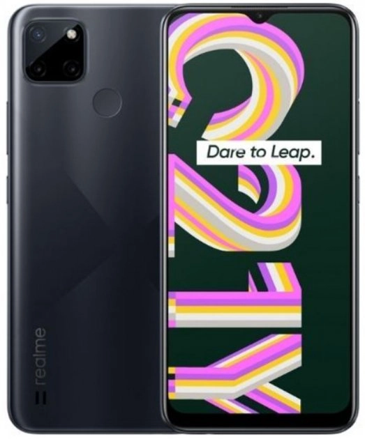 Смартфон Realme C21Y 4\/64 Black - зображення 1