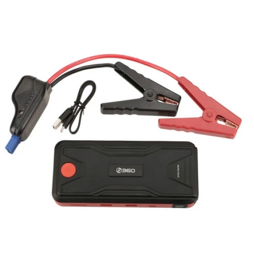 Пусковий пристрій для автомобілів 360 Jump Starter Kit D6H 10000mAh - зображення 1